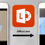 スキャナとして使えるOffice lens/ OneDriveのカメラボタン
